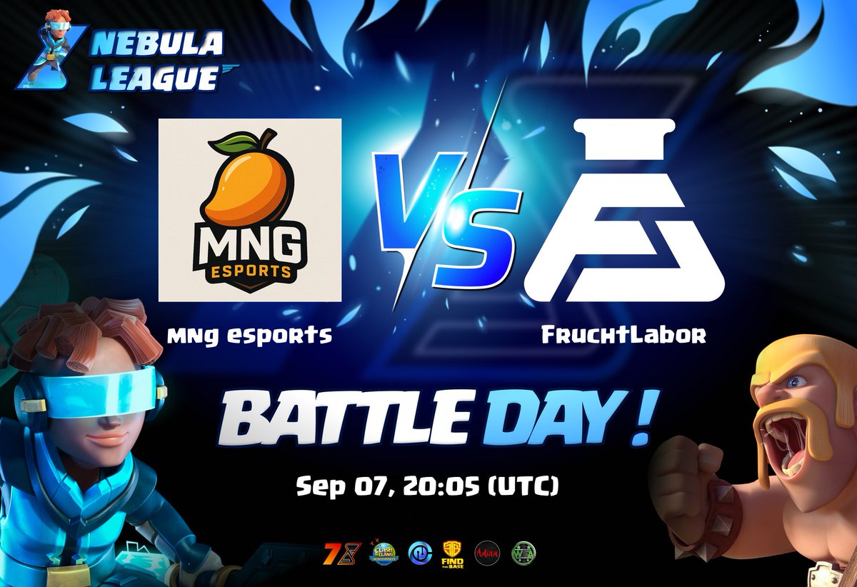 Weekend mission unlocked 🎯
We’re all set for today’s big clash against Team Fruchtlabor in the EON League Nebula Division!

Sunday Funday? Nahhh… it’s Sunday Clash Day for us ⚔️🔥
Win first ➝ then funday mode ON 🍻

All set, locked in. Let’s get it done 💪
#ClashOfClans