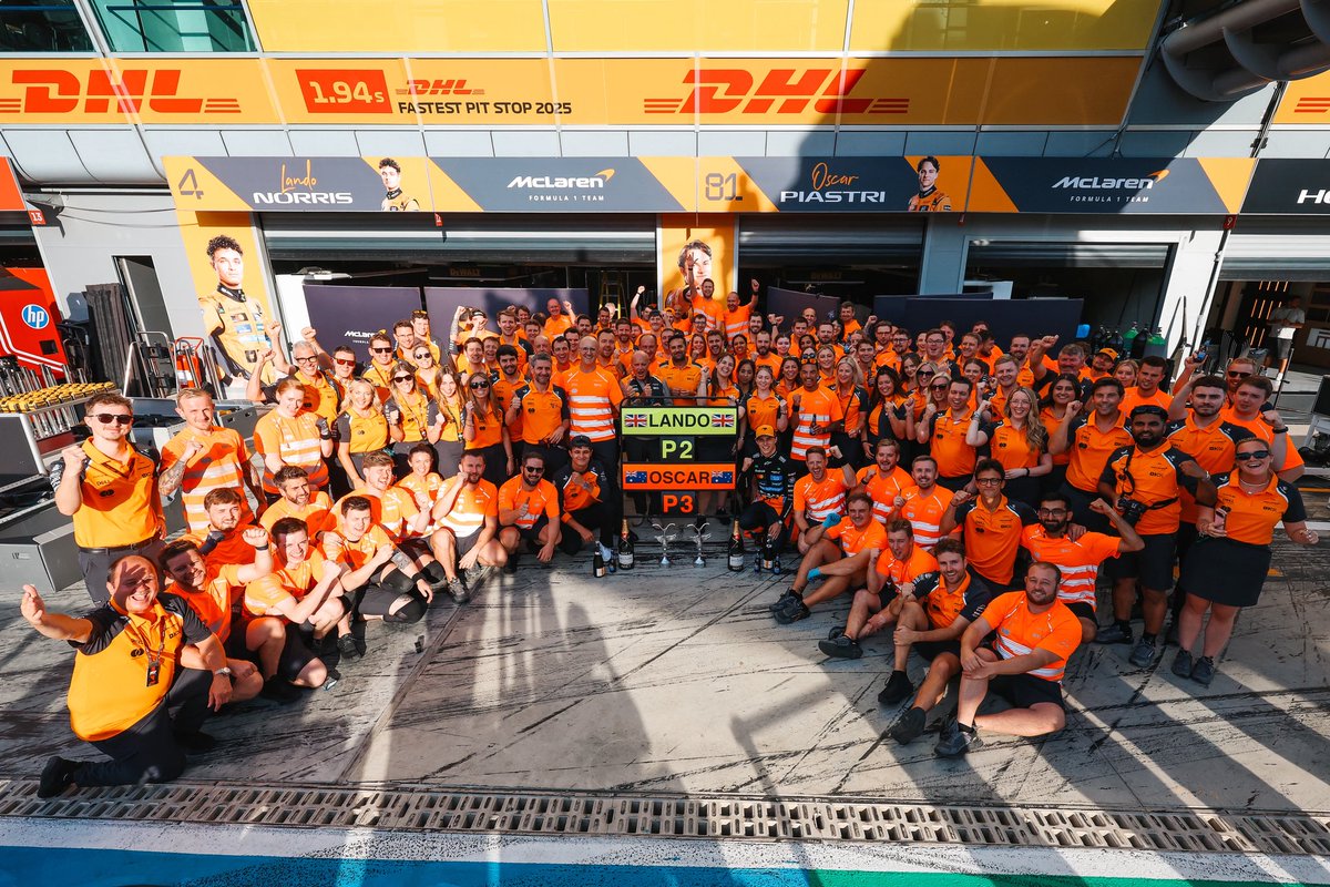 McLaren Mastercard Formula 1 Team tweet media