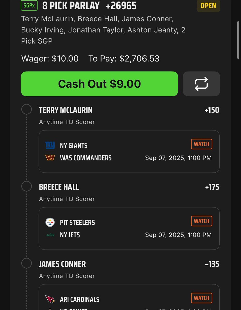 OddsEndzones00's tweet photo. Td’s PAY!! 💰 Who you got scoring ?? https://t.co/4XyZCrxhJt