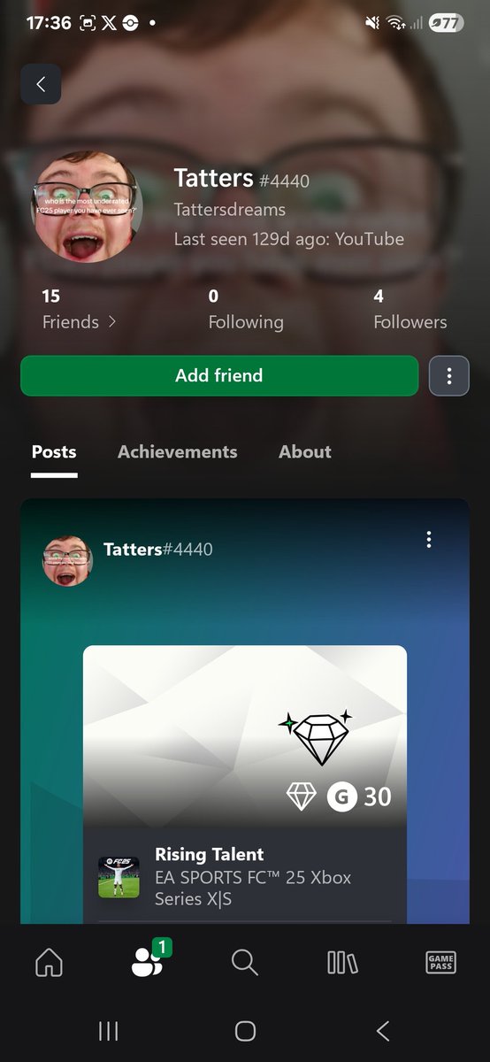 Well this person is a CUNT #eafc25