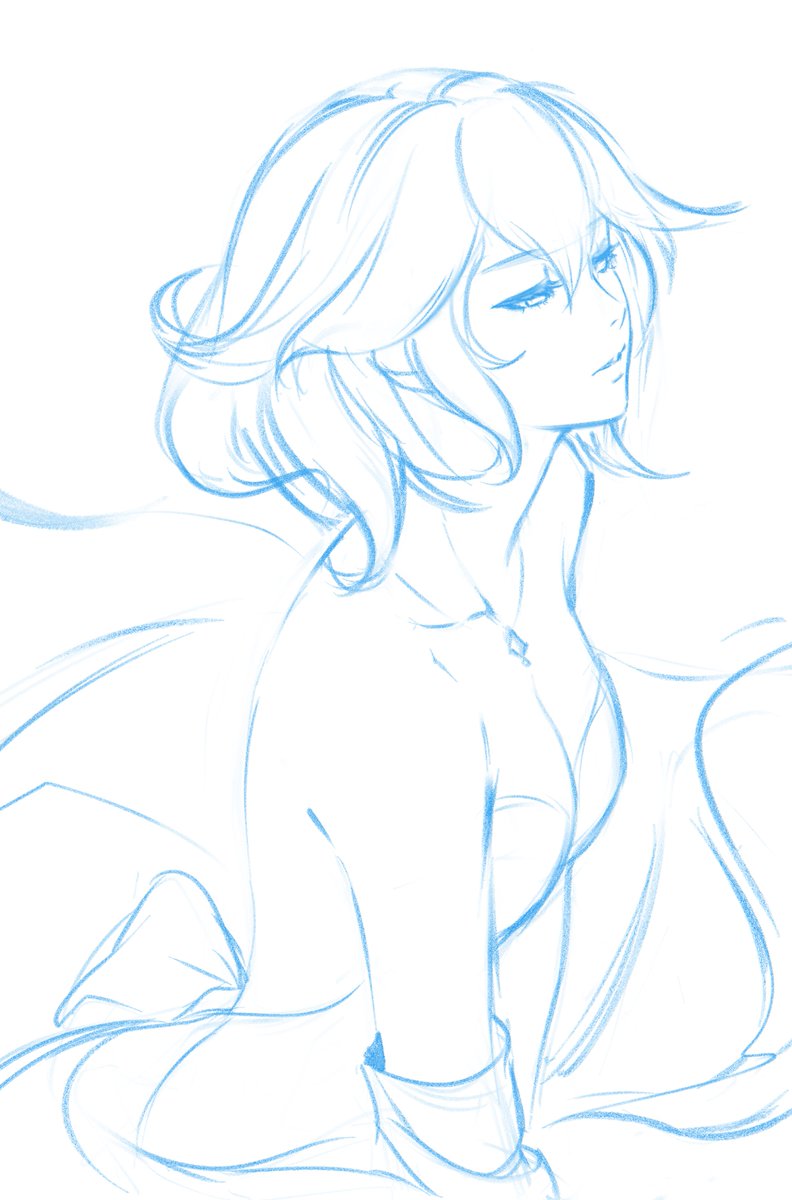 another Sphene sketch #FFXIV #FF14