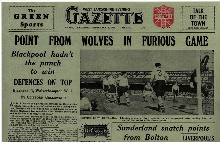 _INOIT's tweet image. 🗓#OnThisDay in 1⃣9⃣5⃣0⃣! #UTMP
⚽️Blackpool 1⃣-1⃣Wolverhampton Wanderers
👉POINT FROM WOLVES IN FURIOUS GAME
📰The Green - 7⃣5⃣ years of Seasiders history
👀 Read this & other Green match reports here: tangerines.co.uk/2025/09/9-sept…
🍊@_INOIT | @Blackpoolfc | @Wolves