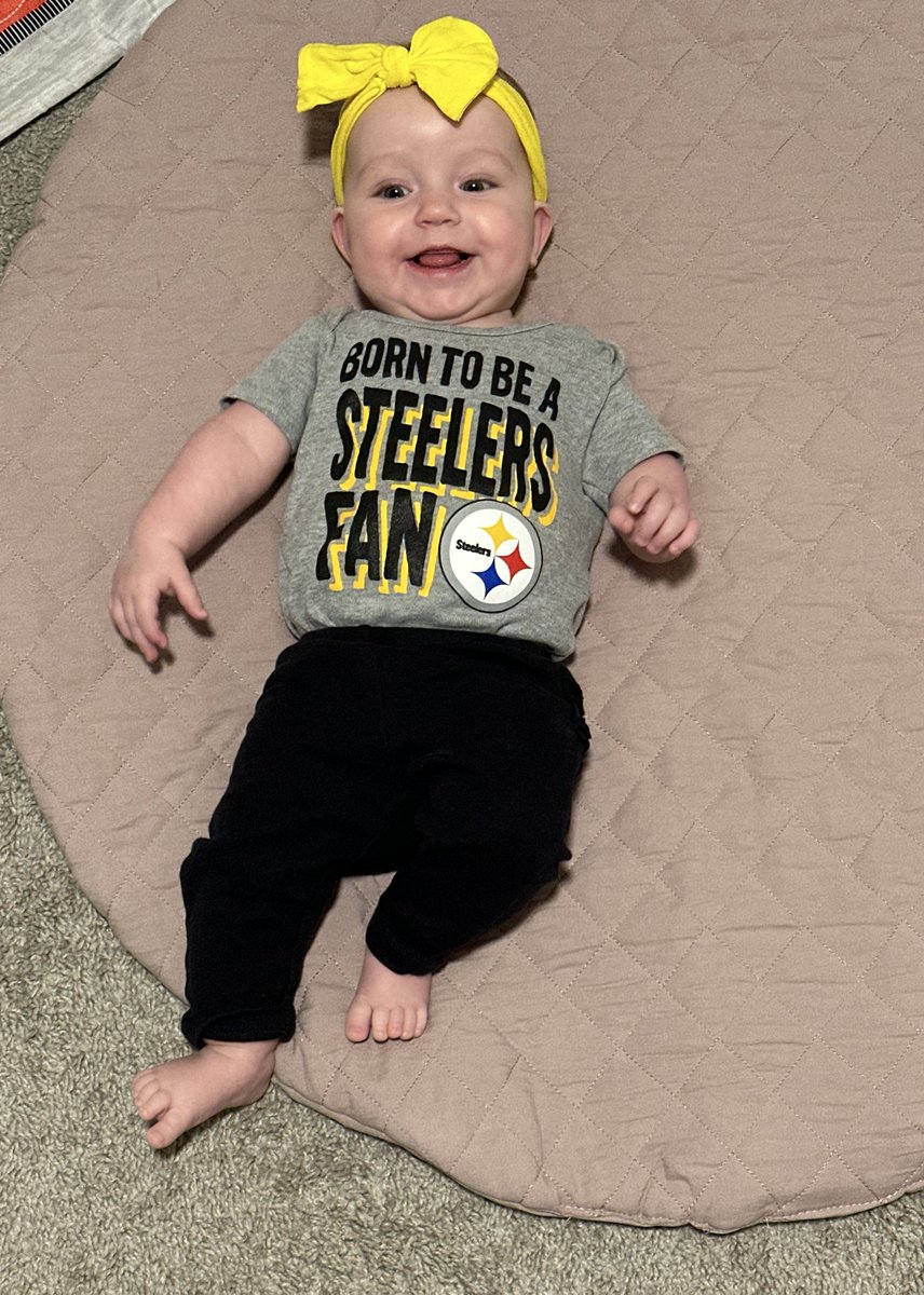 Go Steelers from baby Noodle