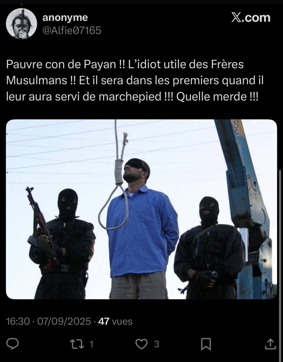 Menacé de mort pour avoir mangé un couscous dans le cadre d’un festival marseillais de cuisine, je ne céderai évidemment rien et jamais. 

Marseille est une ville du vivre-ensemble et nous ferons tout pour que cela continue, malgré les intimidations, extrême droite ou pas.