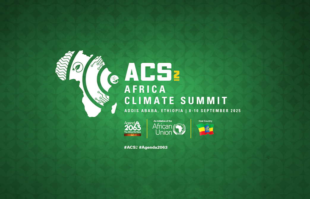_AfricanUnion's tweet photo. The Second Africa Climate Summit (ACS2) is taking place place 8-10 September 2025 at the Addis International Convention Center(#AICC),in #Ethiopia, bringing together African leaders, climate experts, global partners, researches, and academicians.

Under the theme “ACCELERATING GLOBAL CLIMATE SOLUTIONS: FINANCING FOR AFRICA’S RESILIENT AND GREEN DEVELOPMENT,” The second edition of the Africa Climate Summit aims to serve as a platform to inform, frame, and influence commitments, pledges, and outcomes.

Follow the leaders official opening ceremony: https://t.co/tp1CXwji4X

#ACS2 #agenda2063