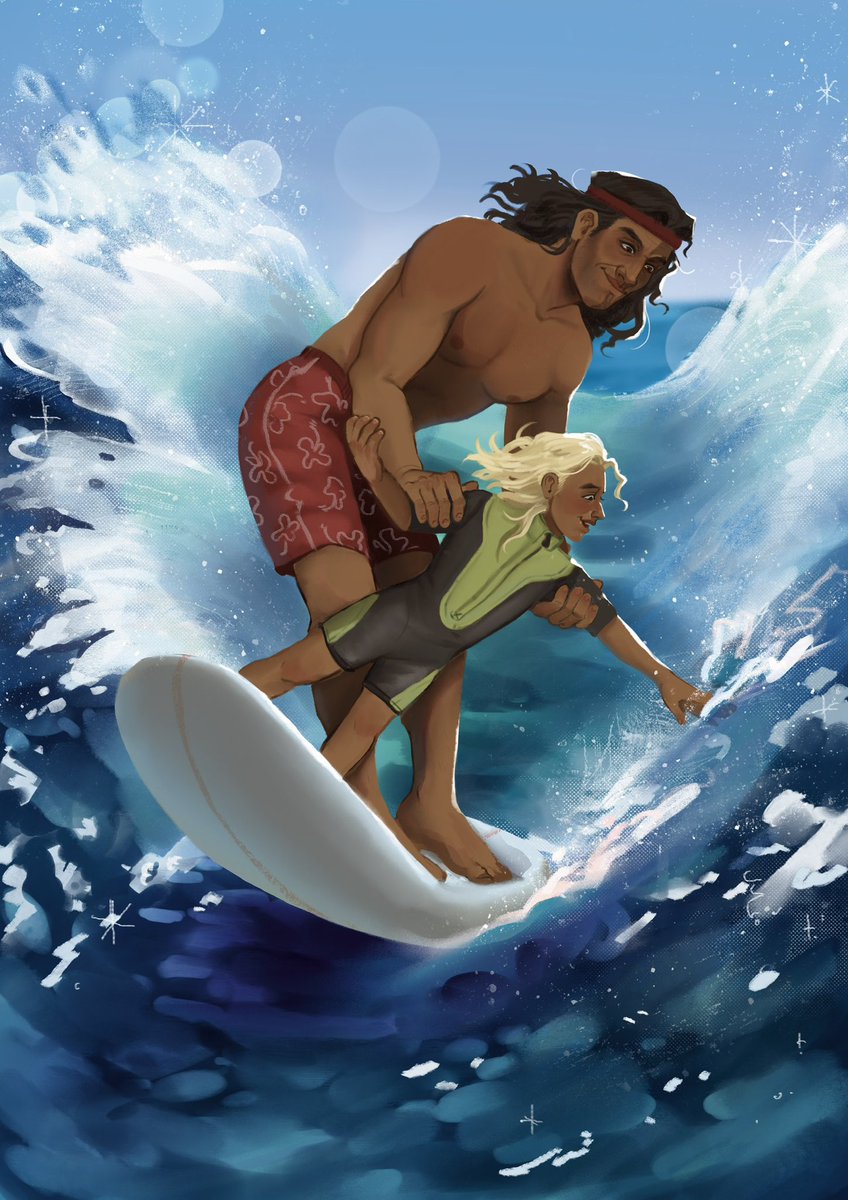 My piece for the Pabu Days zine 🌊 
#thebadbatch