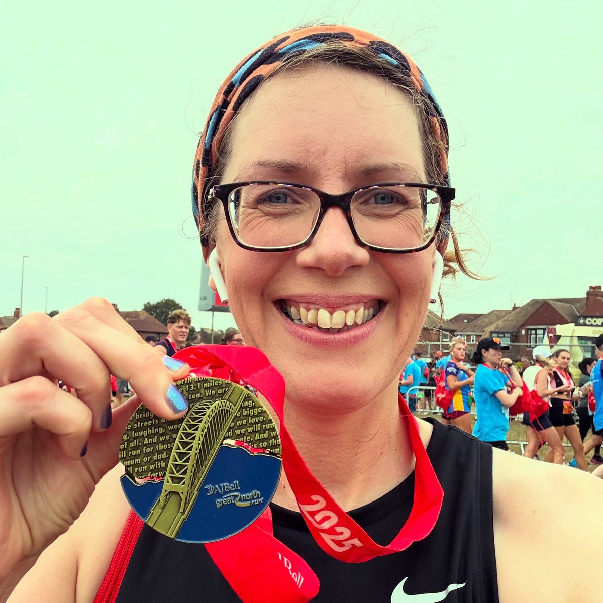 Course PB of 6 mins - 2:09:06. Tough day at the office but fantastic atmosphere and event as always. Third time’s a charm! <a href="/Great_Run/">Great Run</a> 
<a href="/RunComPod/">Running Commentary</a>