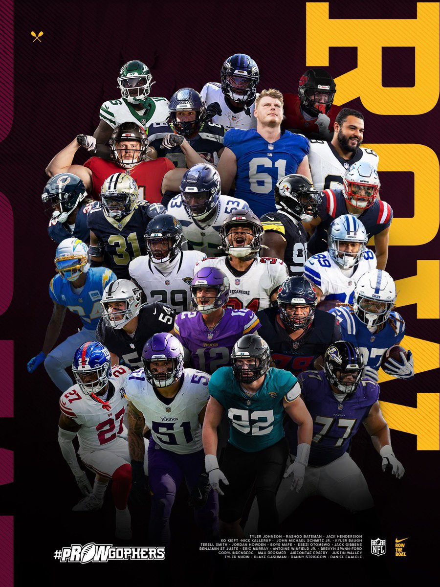Welcome to <a href="/NFL/">NFL</a> Week 1️⃣‼️

#pROWGophers 〽️