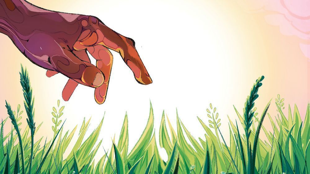 HOW TO TOUCH GRASS is a comics anthology about "touching grass," with your hands and (more critically) with your mind.

Allow us to demonstrate: kickstarter.com/projects/power…