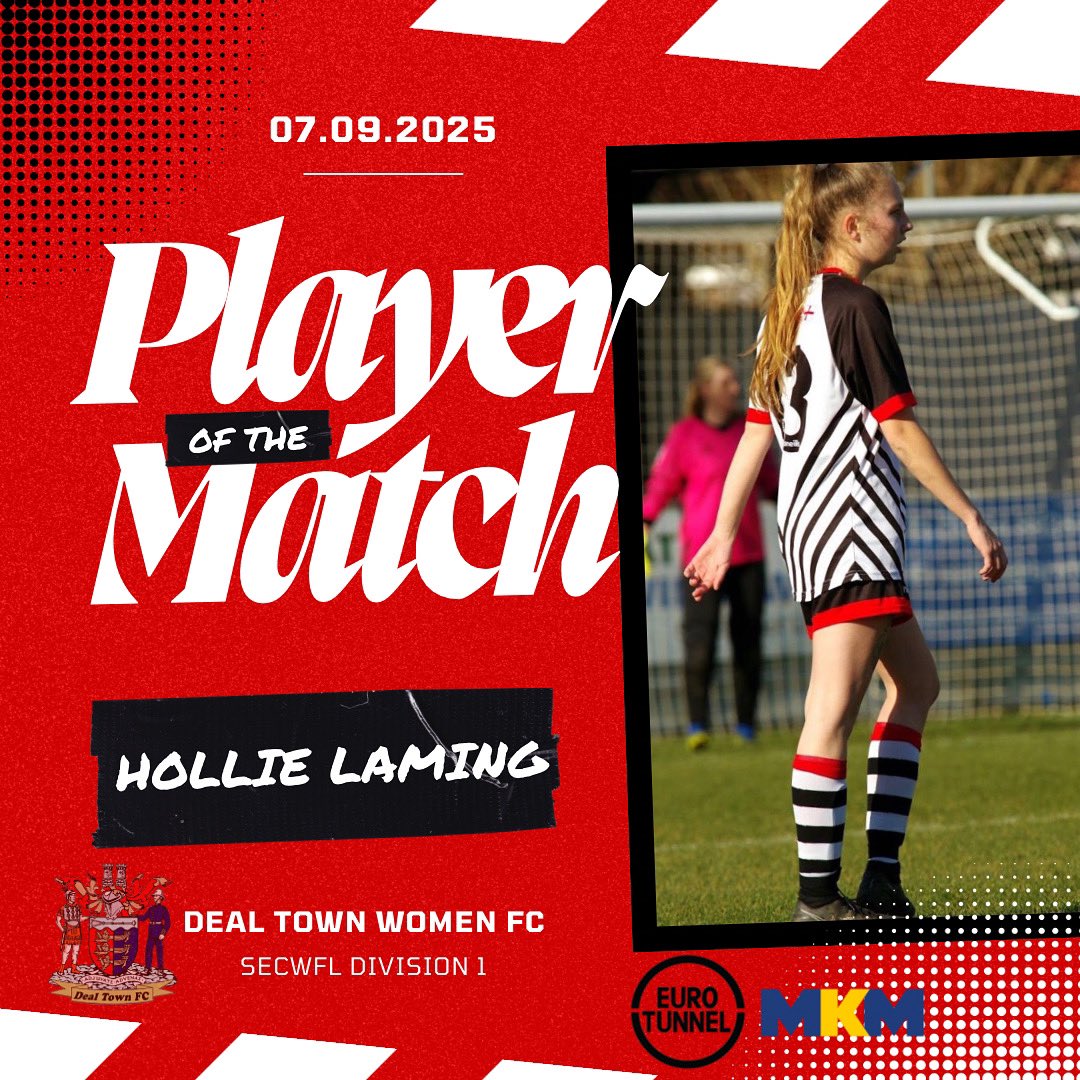 Hollie delivered a standout performance that significantly influenced the outcome of the match. From the first whistle to the final minute, their energy, commitment, and tactical intelligence were evident in every phase of play.

Well done Hollie fully deserved today! ⚽️🖤