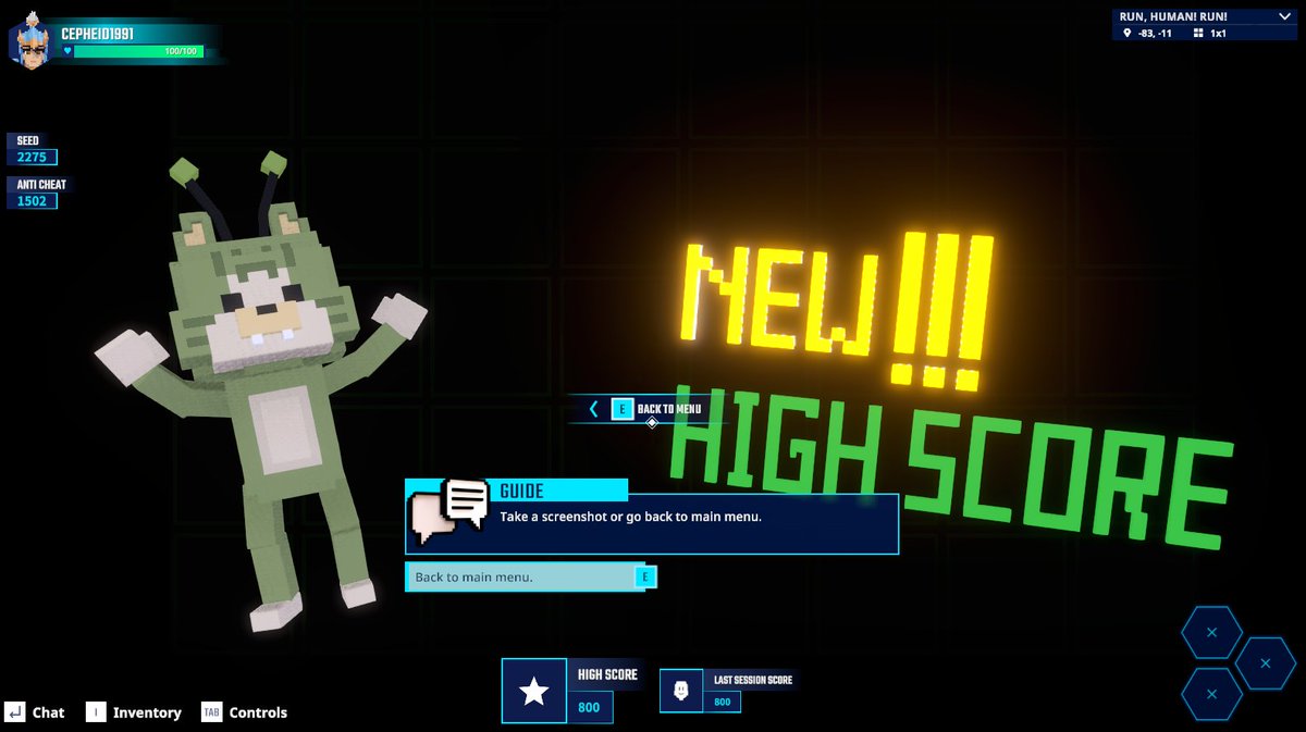 PeCepheid's tweet photo. @AlamayaStudio23 @TheSandboxGame @TheSandboxDAO So sad 🥹 
Got laughed at by cat alien https://t.co/T1Q7DRfhui
