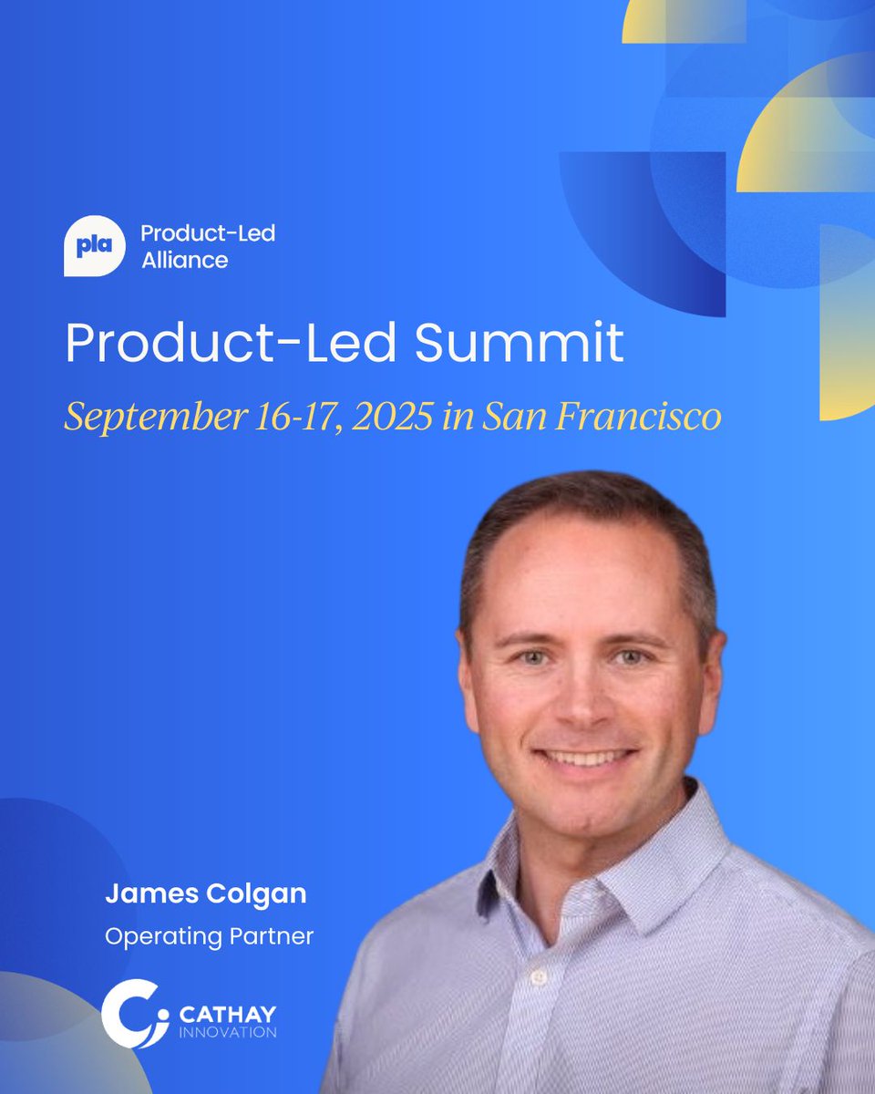 San Francisco product friends: I’ll be at the Product-Led Summit Sep 16–17.

Speaking on AI + PLG, and joining a roundtable with product leaders from Walmart, Invisible Tech, Vestiaire, &amp; more.

Let’s connect 👋

👉 world.productledalliance.com/location/sanfr… 
#AI #Founders #Operators #Growth #PLG