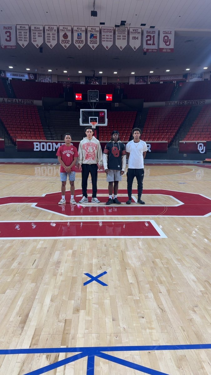 Brandon Smith (@2027bsmith2) on Twitter photo OU recruit visit! It’s a great time to be a BUFF! I needed to be in this atmosphere! Locked in fixing to train harder🏈🏀. <a href="/dawkins_lou/">Lou Dawkins</a> <a href="/MACboysBB/">McAlester Buffaloes Boys Basketball</a> <a href="/BuffSportsRadio/">McAlester Sports Radio</a> <a href="/OU_MBBall/">Oklahoma Basketball</a> <a href="/OU_Football/">Oklahoma Football</a> OU recruit visit! It’s a great time to be a BUFF! I needed to be in this atmosphere! Locked in fixing to train harder🏈🏀. <a href="/dawkins_lou/">Lou Dawkins</a> <a href="/MACboysBB/">McAlester Buffaloes Boys Basketball</a> <a href="/BuffSportsRadio/">McAlester Sports Radio</a> <a href="/OU_MBBall/">Oklahoma Basketball</a> <a href="/OU_Football/">Oklahoma Football</a>