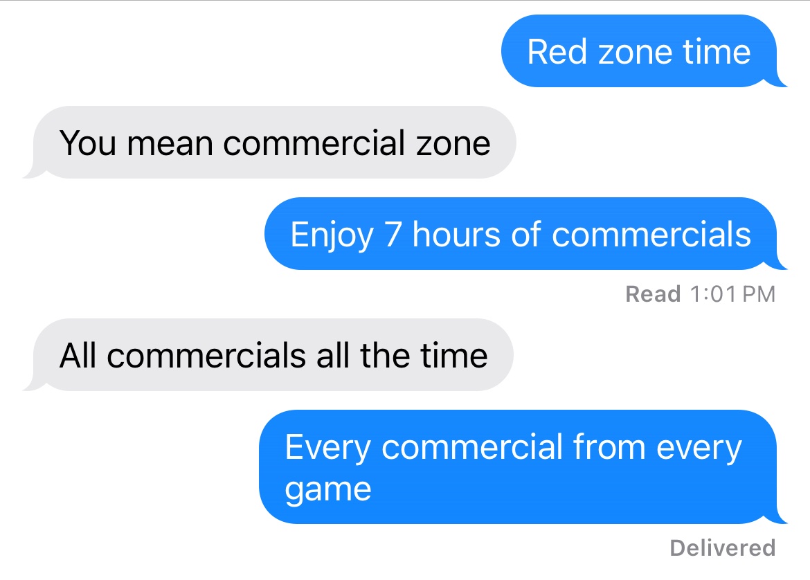 #RedZone get your act together. 

#NFL #NFLKickoff #NFLRedZone