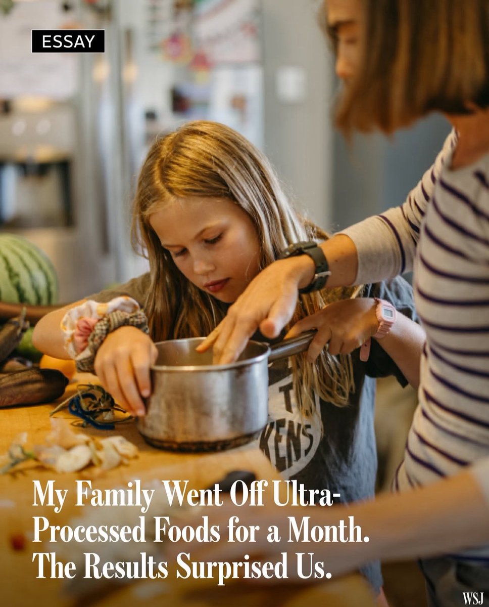 The results surprised nobody reading this 😂

Good to see the message getting out there

A few notes:

▫️Of course her list of whole foods didn’t mention beef or eggs 🤦‍♂️

▫️her child wasn’t a “picky eater” she was just habitualized to processed foods

▫️no more snacking or