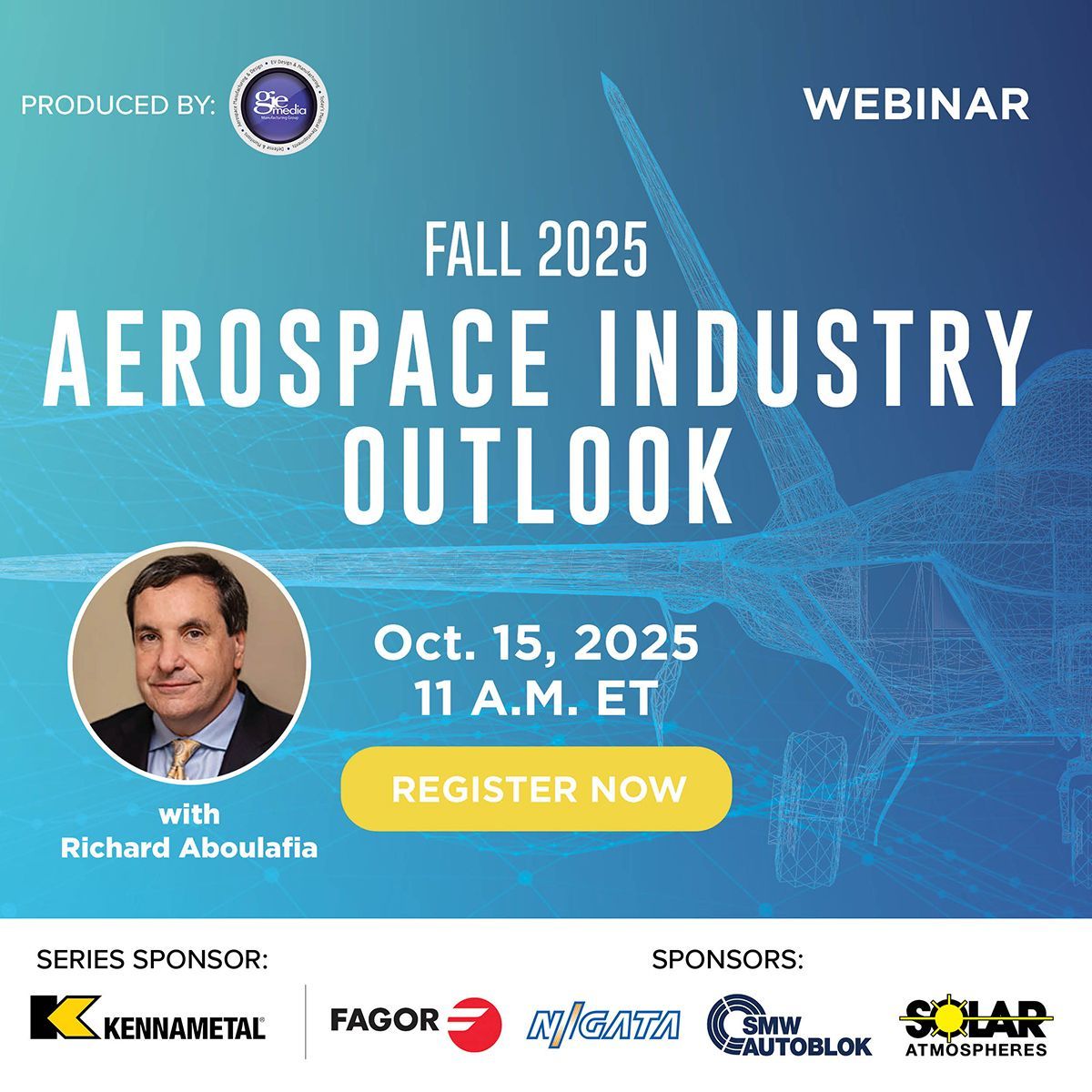 Gain insights regarding the aerospace market with the Aerospace Industry Outlook - Fall 2025. Learn how the aerospace original equipment manufacturers (OEMs) keep up with production rate plans, economy forecast and suppliers' expectations: buff.ly/i6EARjB #webinar #tmdmag