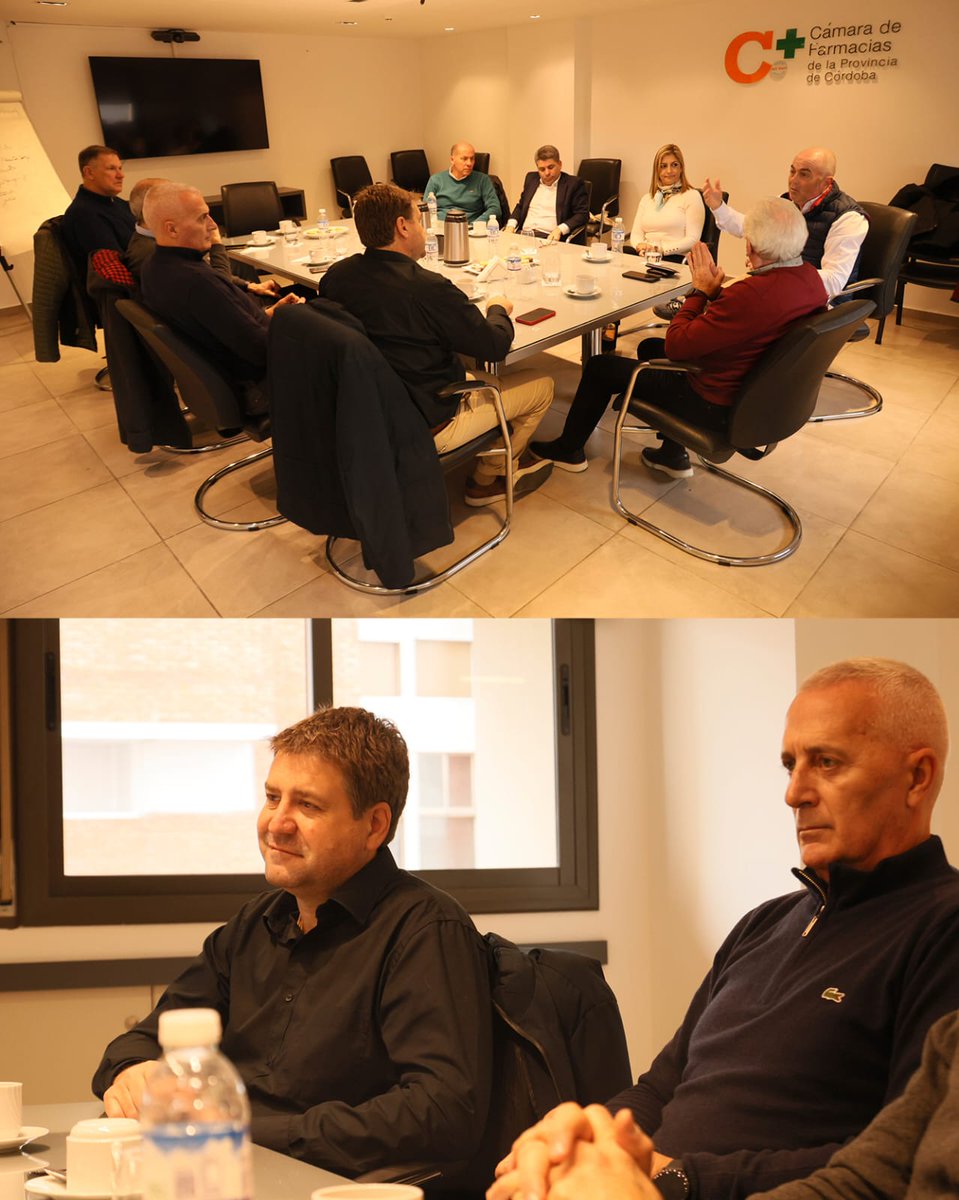 💊 Nos reunimos con la #CamaraDeFarmaceuticos, junto a sus representantes Jorge Aisicovich, Horacio Nicola, Fernando Monchietti, Facundo Lenti y Alejandra Testa. 

🤝 Se habló de la realidad que atraviesa el sector y las distintas alternativas que podemos impulsar desde la
