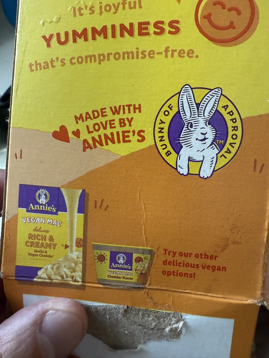 ratty918's tweet photo. @annieshomegrown where can i find single serving cups of your dairy free mac and cheese? https://t.co/Verf94Dkfl