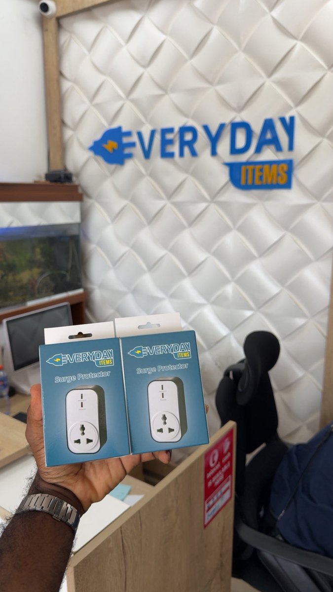_Millsszn's tweet photo. ONE PLUG. 
TOTAL PROTECTION.
Keep every device safe with EverydayItems Surge Protector

Selling at just GHC 150 ONLY 

📍Ashale botwe, Everydayitems consumer electronic stores on google maps. 

📞 0594526426 https://t.co/rA8rbzLyz0