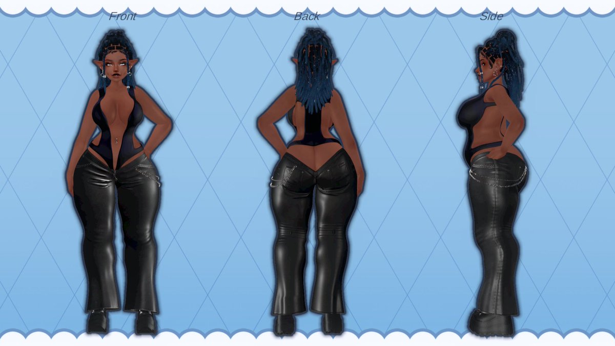 Emergency commission! I will take one order and make it $100 for 4 hairs, 4 outfits, and unlimited accessories and assets added! I need to pay for a flight coming back from Jamaica today! So please! This will help me a lot! I won’t be able to come back home without it