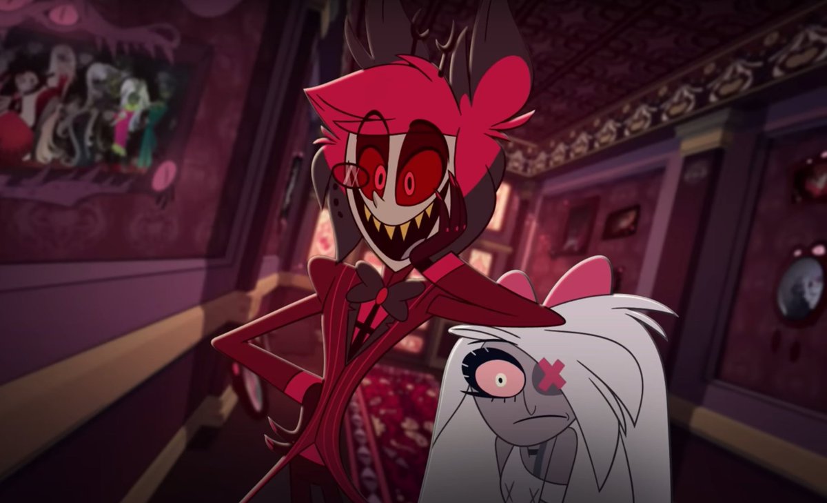 What I like about Alastor in the Hazbin pilot vs. the series is that he isn't sensitive. Show Alastor takes it personally when demons don't acknowledge him or when they make fun of him. Whereas Pilot Alastor doesn't gaf, he knows he's powerful and doesn't need validation