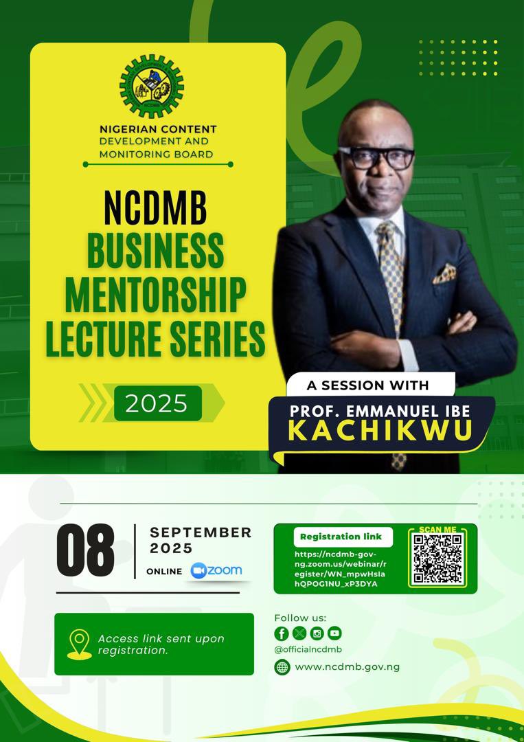 NCDMB tweet media