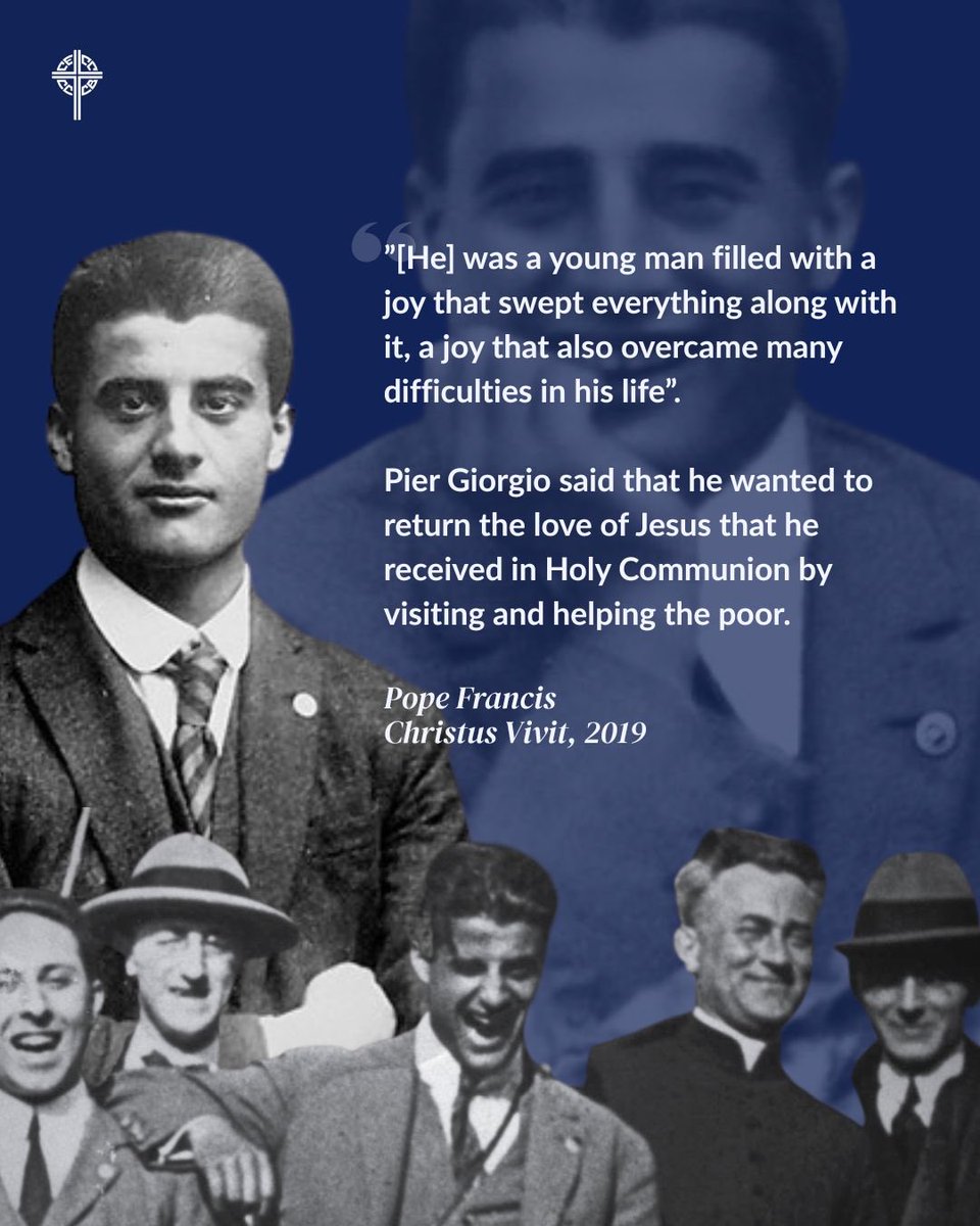 St. Carlo Acutis and St. Pier Giorgio Frassati, pray for us ✝️

#carlo #piergiorgio