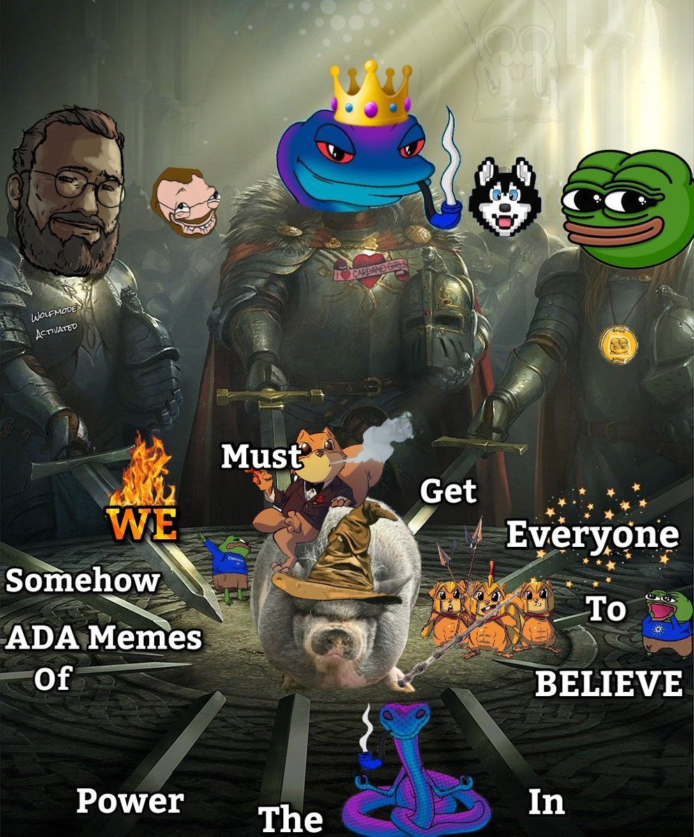 KILLtrOTTcity's tweet image. ⚠️ 📢 🚨 ⚠️ 📢 🚨 ⚠️ 📢 🚨 ⚠️ 

You&apos;d better start BULL POSTING CARDANO and $ADA MEMES like you mean it you lazy,convictionless MFERS! 

The Time to BELIEVE IN SOMETHING is NOW!⚔️

SOUND UP 🔊 👂 

#Wolfmode ACTIVATED!