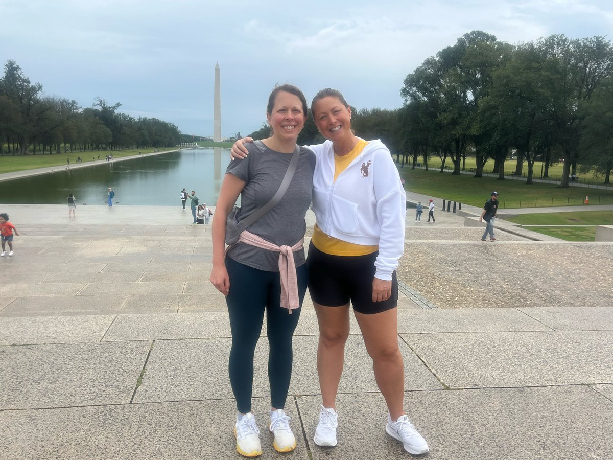 It took all 7 miles plus brunch to get caught up.