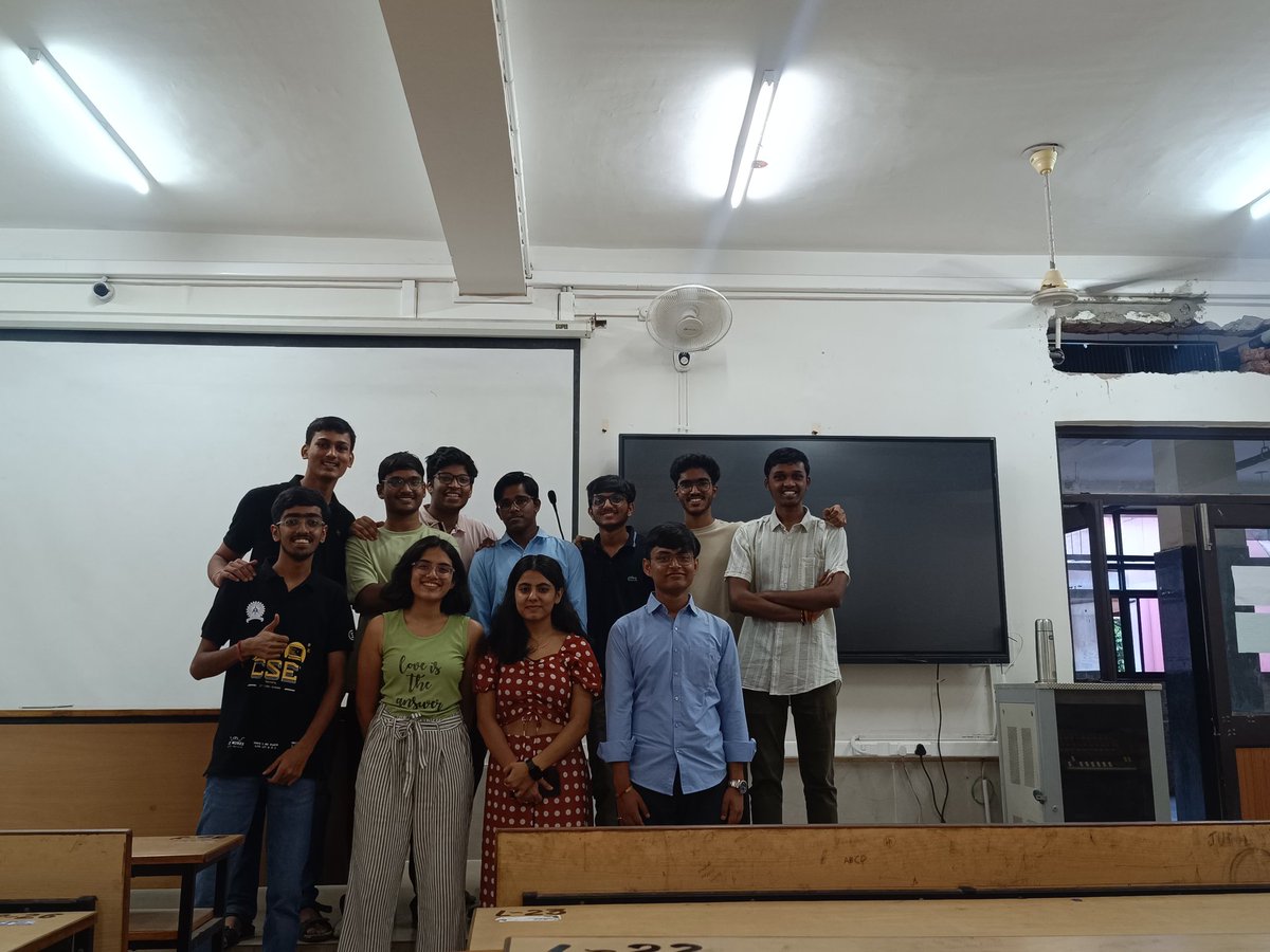 cse_iitism's tweet image. ✨ Proud moment at IIT (ISM) Dhanbad! 🚀
Today we welcomed CodeISM – the official Competitive Programming Society under the CSE Society. 💻🔥
A community for the brightest minds to thrive on logic, algorithms & innovation. 🌟
#Codeism #IITISMDhanbad #CompetitiveProgramming