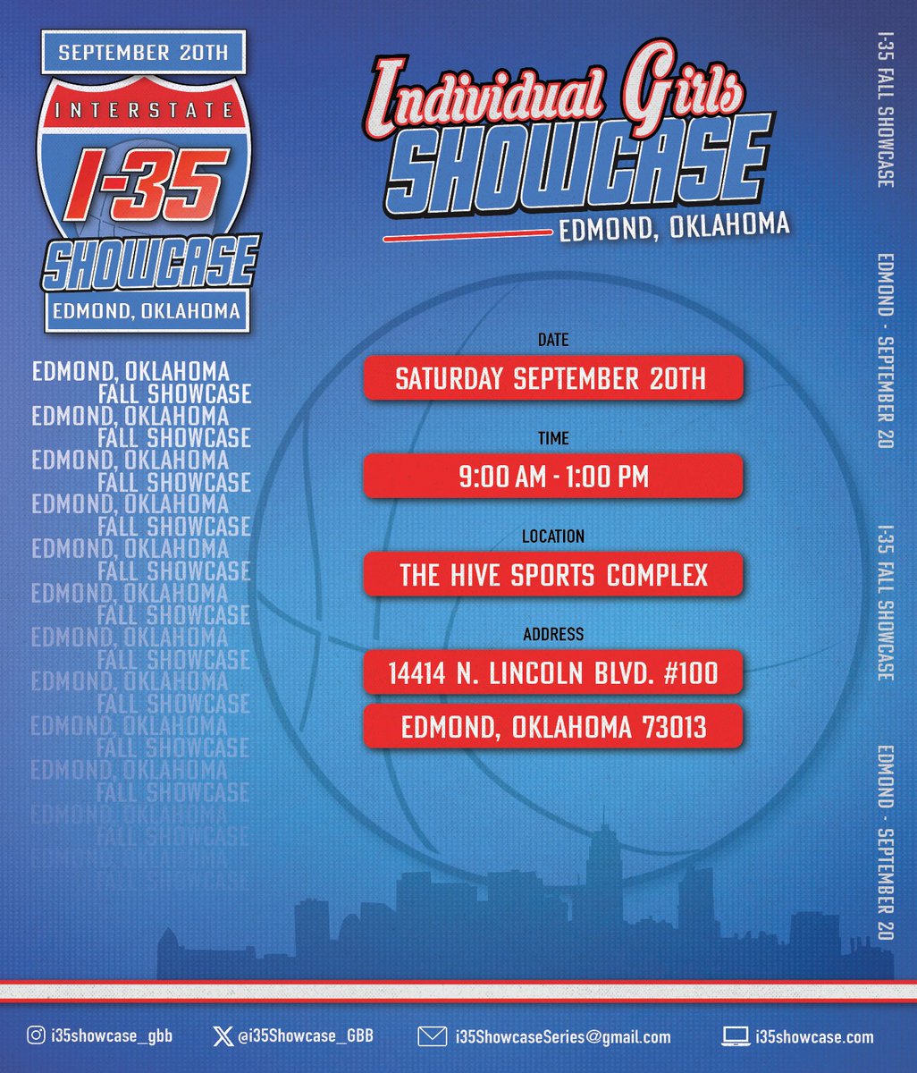 I-35 Showcase GBB (@i35showcase_gbb) on Twitter photo ๐ฅ๐๐๐๐ฆ๐ง๐๐ฅ๐๐: Parker Bailey
โช๏ธ2029 Combo Guard
โช๏ธ<a href="/KBluejays/">KS BLUEJAYS *B2B ELITE* ๐๐ซ</a>
โช๏ธEisenhower High School
โช๏ธStandout Performer Phenom Camp
โช๏ธUSA Gold Basketball Camp Invitee
โช๏ธ4.0 GPA
โช๏ธWichita & OK Individual Showcase
๐ฃ๐๐๐ฌ๐๐ฅ ๐ฅ๐๐๐๐ฆ๐ง๐ฅ๐๐ง๐๐ข๐ก
i35showcase.com/fall-showcase.โฆ ๐ฅ๐๐๐๐ฆ๐ง๐๐ฅ๐๐: Parker Bailey
โช๏ธ2029 Combo Guard
โช๏ธ<a href="/KBluejays/">KS BLUEJAYS *B2B ELITE* ๐๐ซ</a>
โช๏ธEisenhower High School
โช๏ธStandout Performer Phenom Camp
โช๏ธUSA Gold Basketball Camp Invitee
โช๏ธ4.0 GPA
โช๏ธWichita & OK Individual Showcase
๐ฃ๐๐๐ฌ๐๐ฅ ๐ฅ๐๐๐๐ฆ๐ง๐ฅ๐๐ง๐๐ข๐ก
i35showcase.com/fall-showcase.โฆ