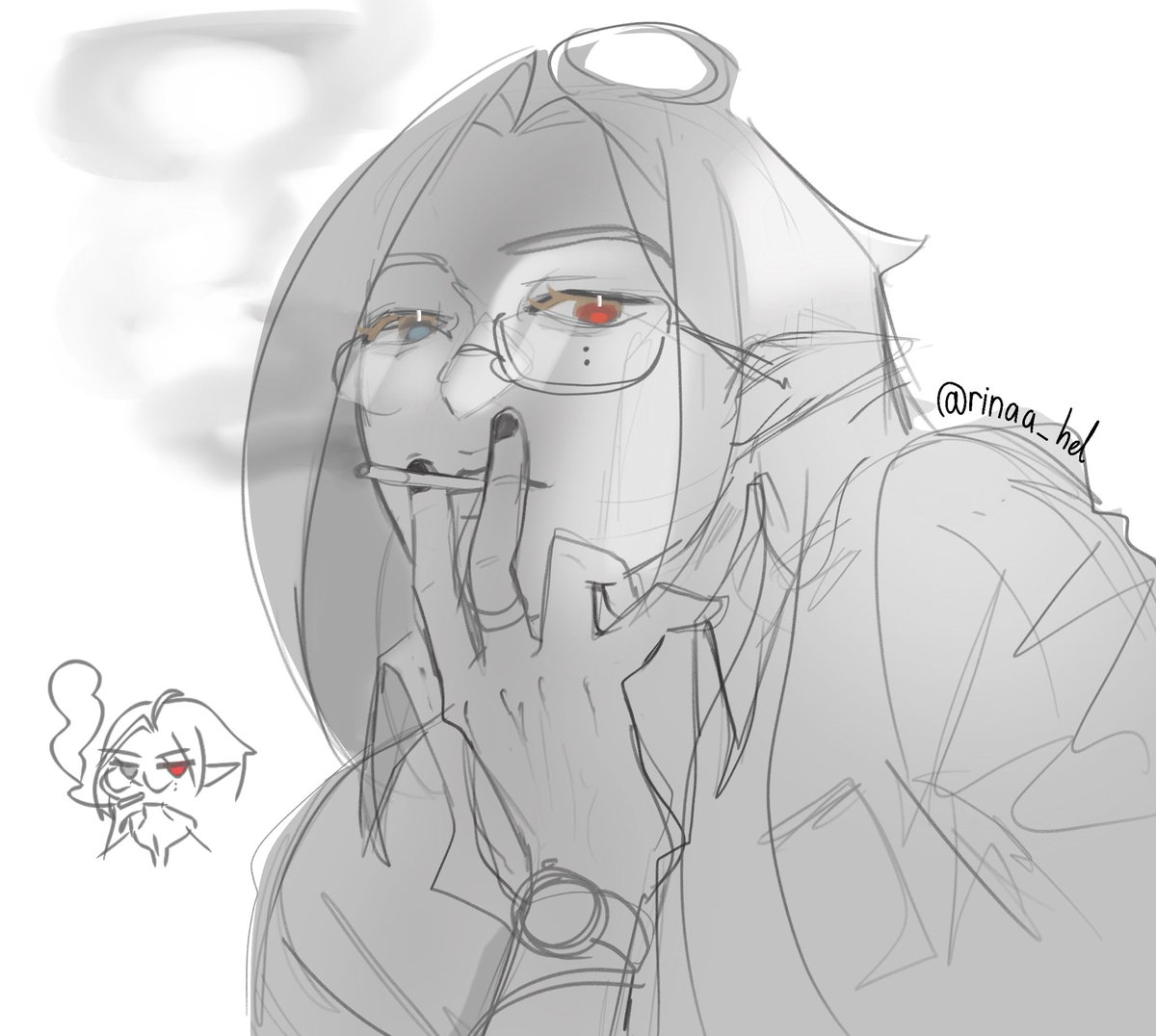 hugo🦇❤️ 

#zzzero #zzzerofanart #HugoVlad #ZenlessZoneZero