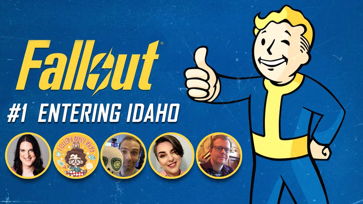 Episode 1 of our Fallout 2d20 campaign is now on YouTube!  

youtu.be/DbgEWaOJFyg 

Meet our colourful cast of characters as they embark on a perilous  mission to escort a crazy old prospector and his Brahmin to Twin Falls  in Idaho!  
#Fallout76  #ttrpg #tabletop
