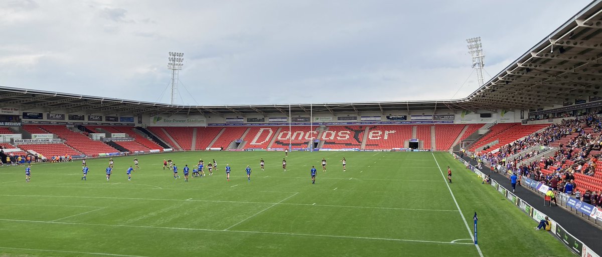 In the “football home end” for the rugby to see <a href="/YorkRLFC/">York RLFC Knights</a> take the league leaders shied #york #yorkknights #knights