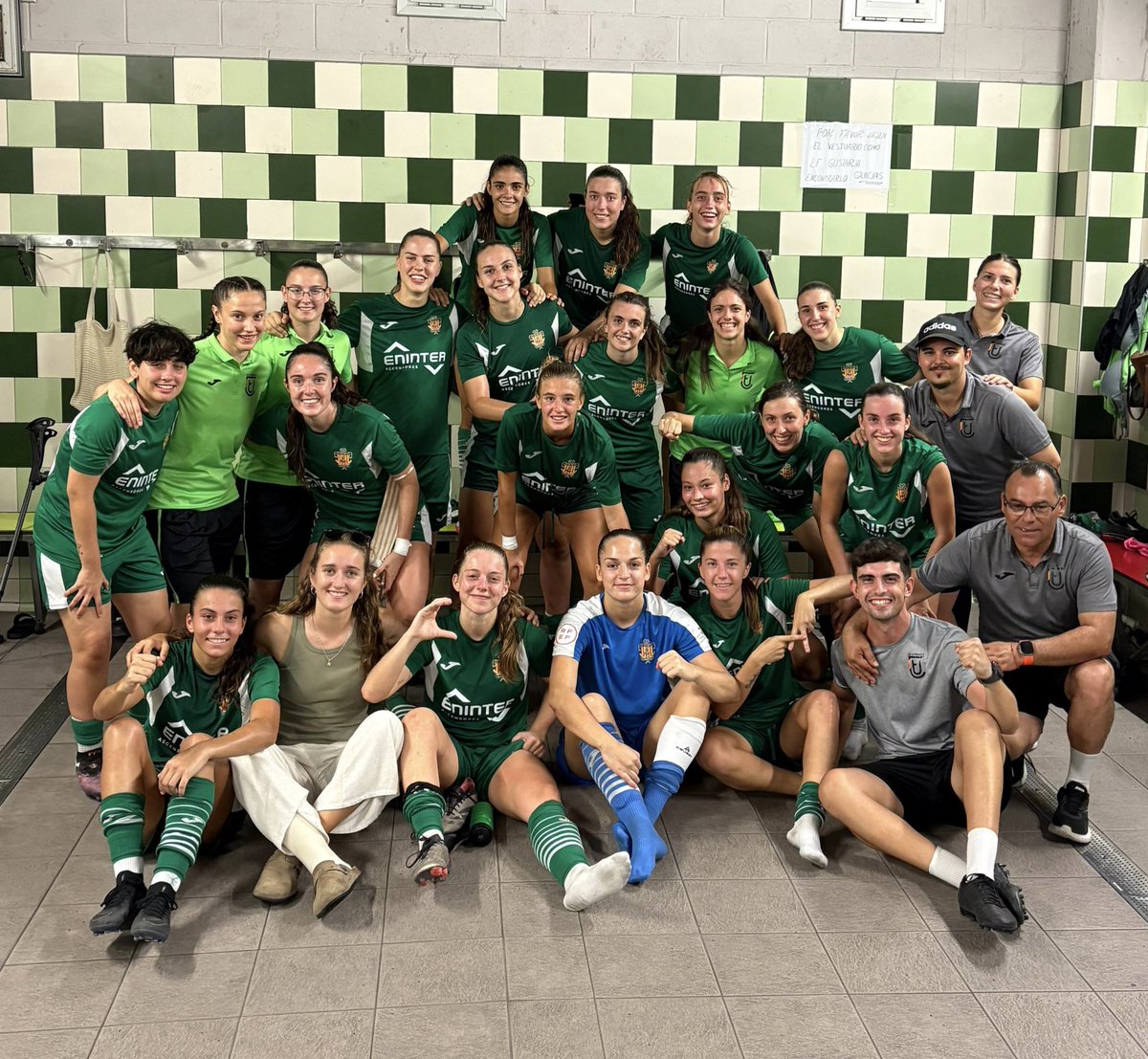 ⚽️ #FutFem • Clara VICTÒRIA (4️⃣-1️⃣) en el quart amistós del 1er Equip 🆚 <a href="/ReusFem/">Reus Femení</a>! 

🎯 Gols d’Alegre, Sepha (x2) i Claudia! 

📌 El proper dimecres (20:45h) arriba la #CopaDeLaReinaIberdrola al Nou Municipal contra el <a href="/CEEuropa/">Club Esportiu Europa</a>! 

#FundacióUEC #Ambelverdalcor 💚