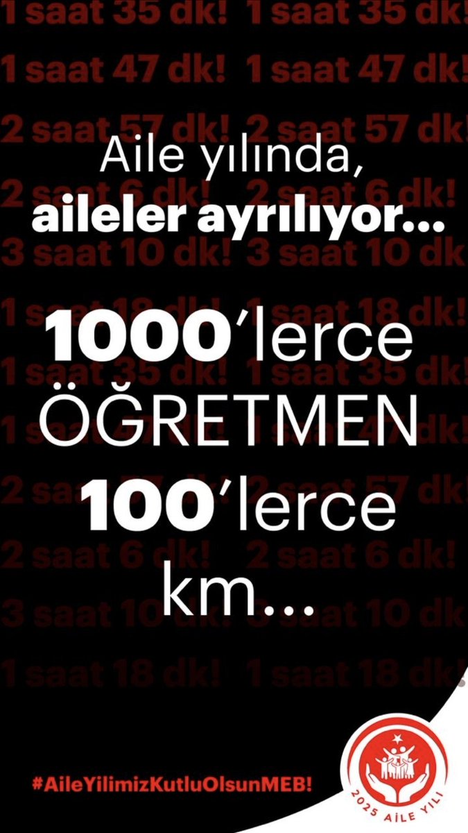 Resen atama mağduriyetine son verilmeli, anayasal bir hak olan aile bütünlüğü korunmalıdır. 
<a href="/tcmeb/">Millî Eğitim Bakanlığı</a>
#MebResenZulümdür
