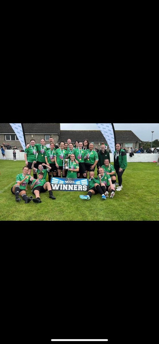 Well Done to the DC Ladies Coach Padraig McKissock on winning the Division 6 Cup  Congratulations 

MON THE WEE HOOPS ☘️☘️☘️