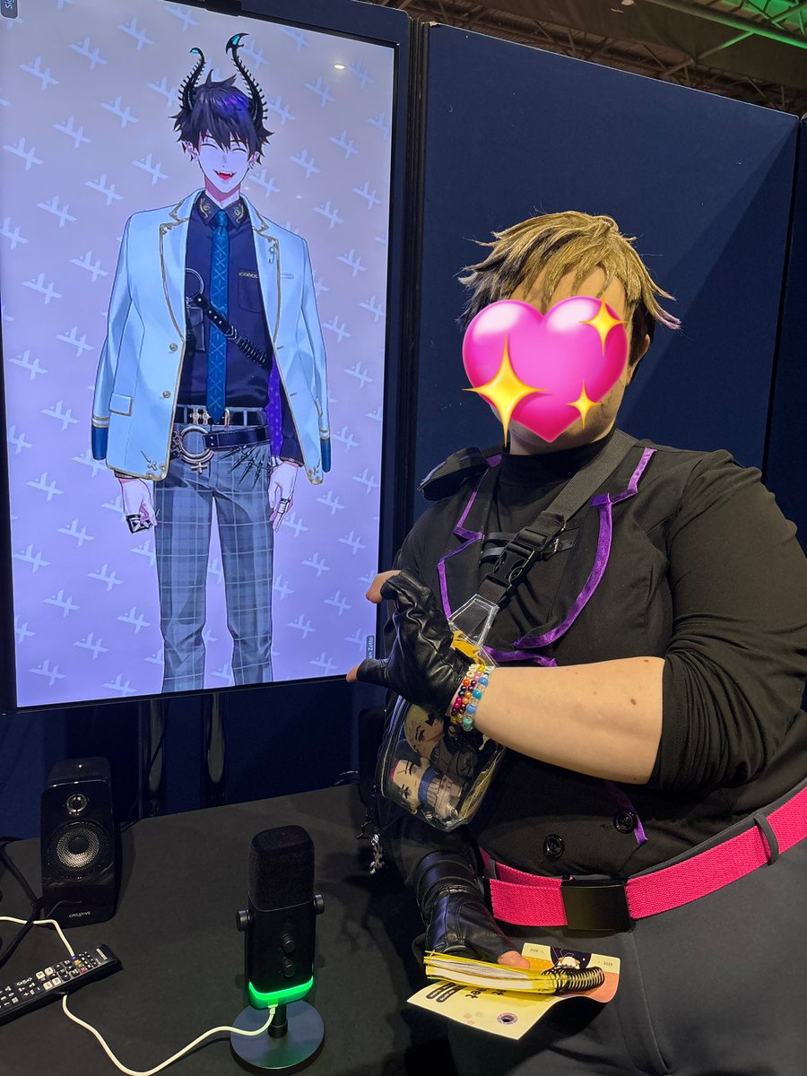 BowCosplays's tweet photo. REN WAS SO SWEET WAAAAH
Thank you for coming to #VeXpo2025!!! https://t.co/g1tneM9wKB