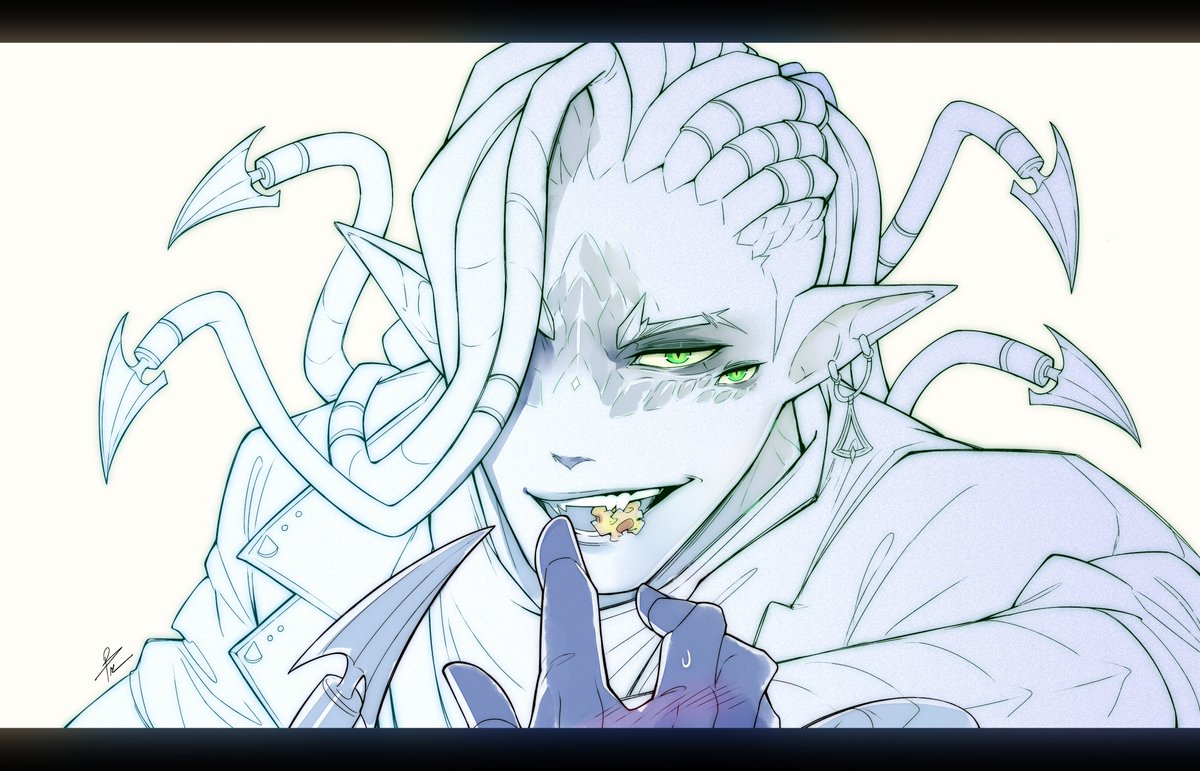 <a href="/MPC_AllainX/">🧟ALLAIN🧟 SS5</a> เสียงหัวเราะในลำคอเบาดังขึ้น
แทรกเสียงหนังที่ฉายอยู่ให้ได้ยินระหว่างทั้งคู่

.
.

"เคยบอกแล้วนี่..?"
"ว่าแกล้งหยอกงู จะโดนมันฉกเอาน่ะ~"

หากอีกฝ่ายหันมา ก็จะได้เห็นสายตาของอสรพิษที่จ้องมองอยู่ พร้อมกับปากที่กำลังคาบป๊อบคอร์นชิ้นน้อยนั่น ได้เหยียดยิ้มเจ้าเล่ห์ตอบราวเย้ยคืนขึ้นมา