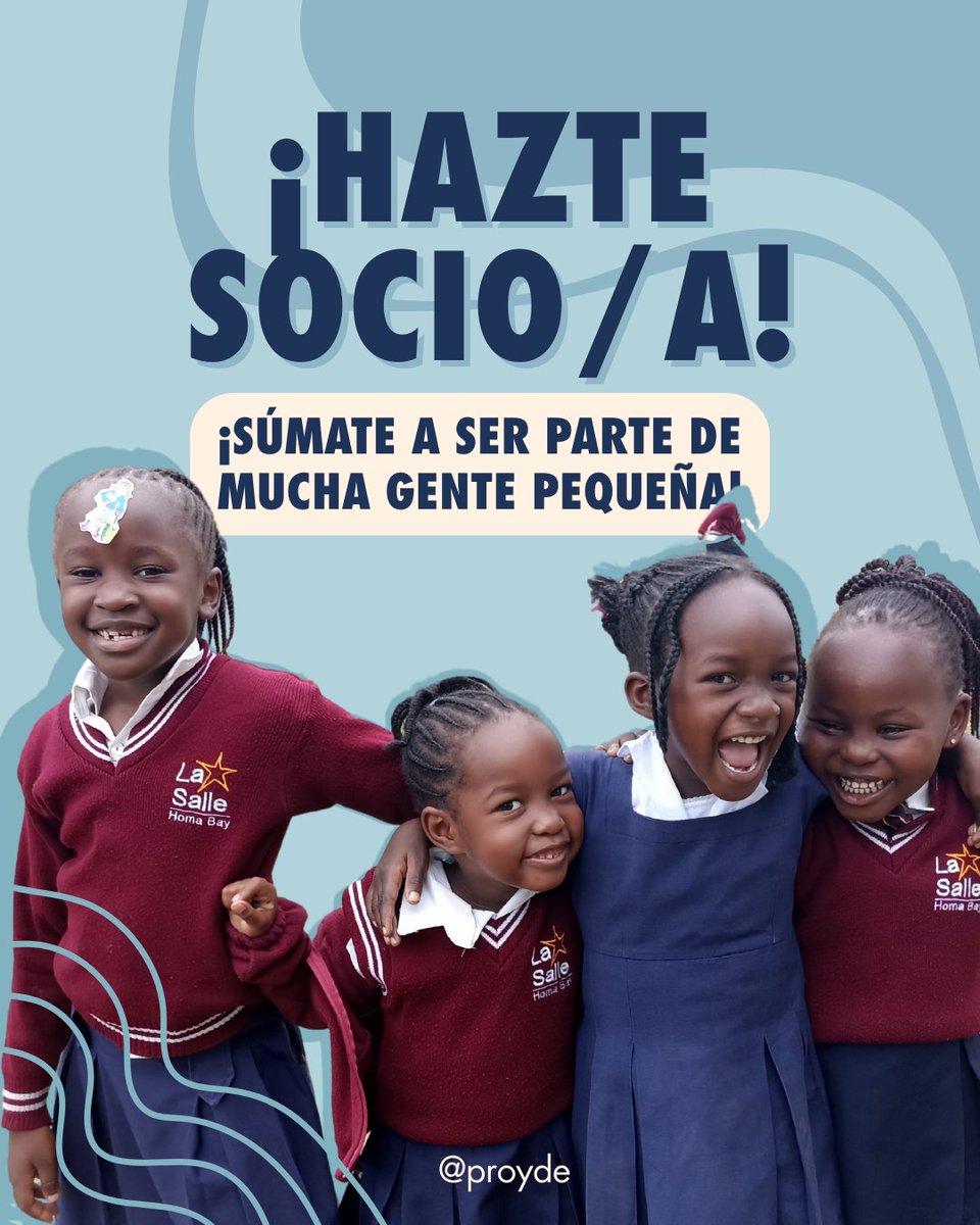 PROYDEMADRID's tweet photo. 🤝 Hazte socio/a de PROYDE y apoya proyectos de educación y justicia en el mundo 🌍
Únete aquí 👉 https://t.co/JNNAl7yS9V
#HazteSocio #HazteSocia #PROYDE https://t.co/AEnGoT96Qq