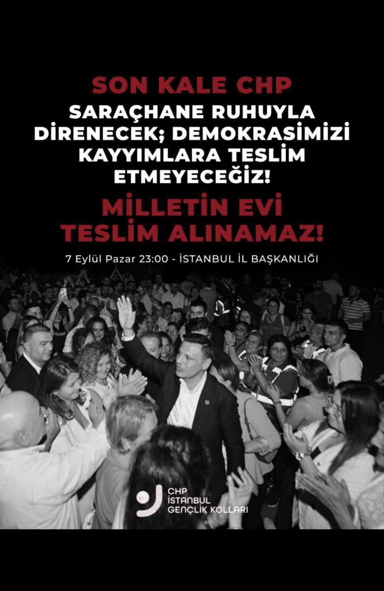demokrasimizi kayyımlara teslim etmeyeceğiz
MİLLETİN İRADESİ GASP EDİLEMEZ!