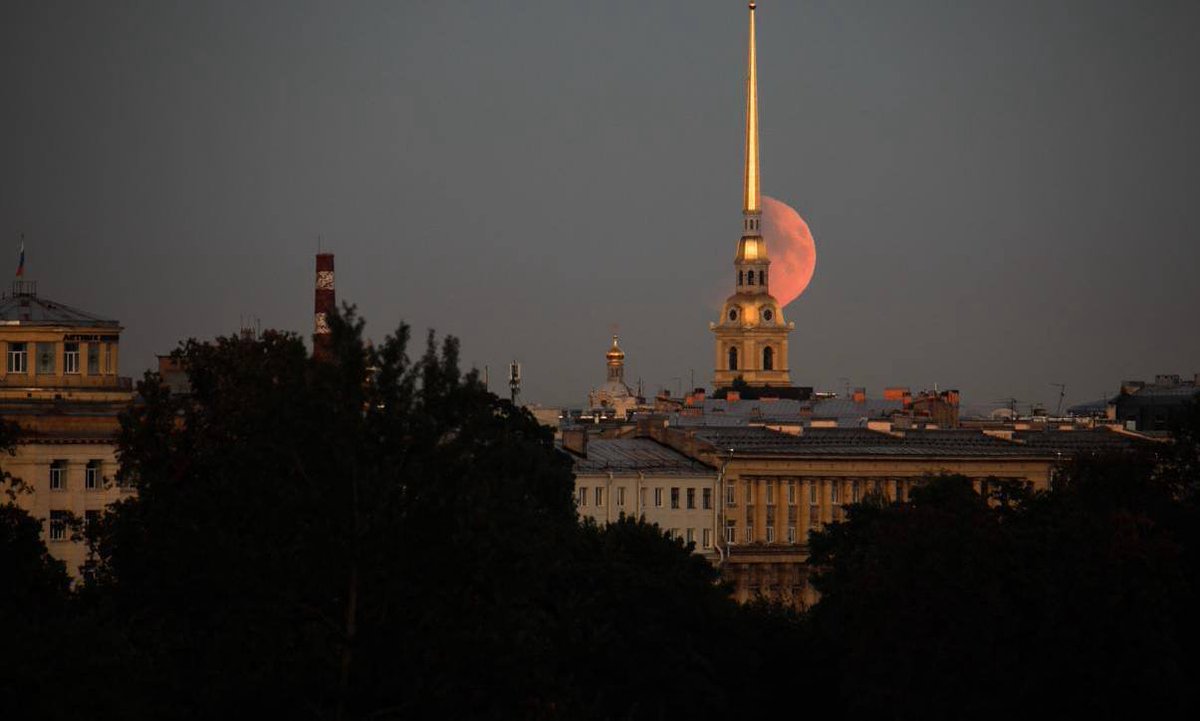 Saint Petersburg now. The time of the Last Judgement is approaching.