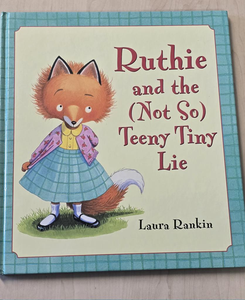 This week in Rm. 109, we read a great story called Ruthie and the (Not So) Teeny Tiny Lie by Laura Rankin. Life lessons covered were: all relationships are based on trust and honesty.  When you are heavy-hearted, you absolutely need to share that weight with a trusted person.