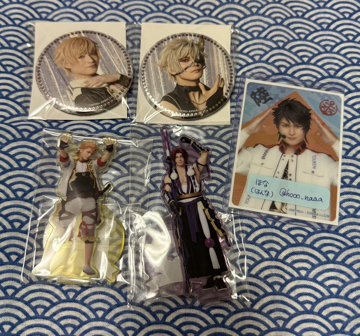 【交換】刀ミュ 十周年祝賀祭  カード アクスタ 缶バッジ

譲：蜻蛉切/物吉/ソハヤ/鬼丸

求：陸奥守/定価(+送料)

都内手渡しまたは郵送
キャラごとまたは3点以上まとめての場合送料不要です