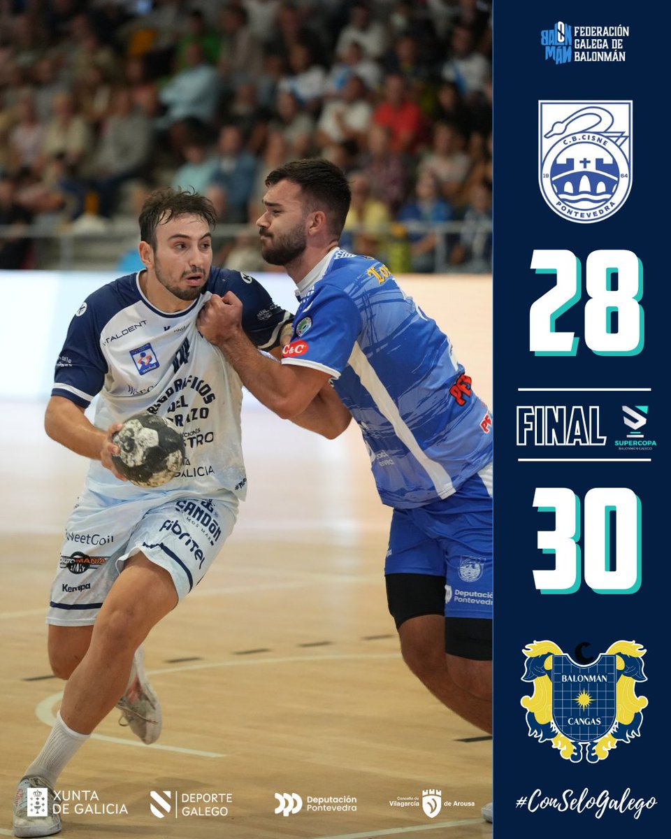 Final da 𝐒𝐔𝐏𝐄𝐑𝐂𝐎𝐏𝐀 𝐆𝐀𝐋𝐈𝐂𝐈𝐀 𝐌𝐀𝐒𝐂𝐔𝐋𝐈𝐍𝐀, que nunca defrauda!! 

Un auténtico partidazo onde os equipos que a disputan sempre nos agasallan cun alto ritmo de competición e xogo.

Un pavillón Sara Gómez cunhas bancadas cheas de afeccionados e afeccionadas