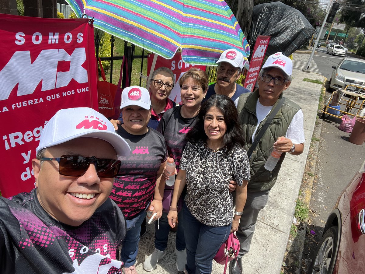 Amadoelquelolea's tweet image. Intensa jornada de afiliación de @SomosMxMexico en Bosque Residencial del Sur en  Xochimilco. Vamos a estar hasta la 1.00