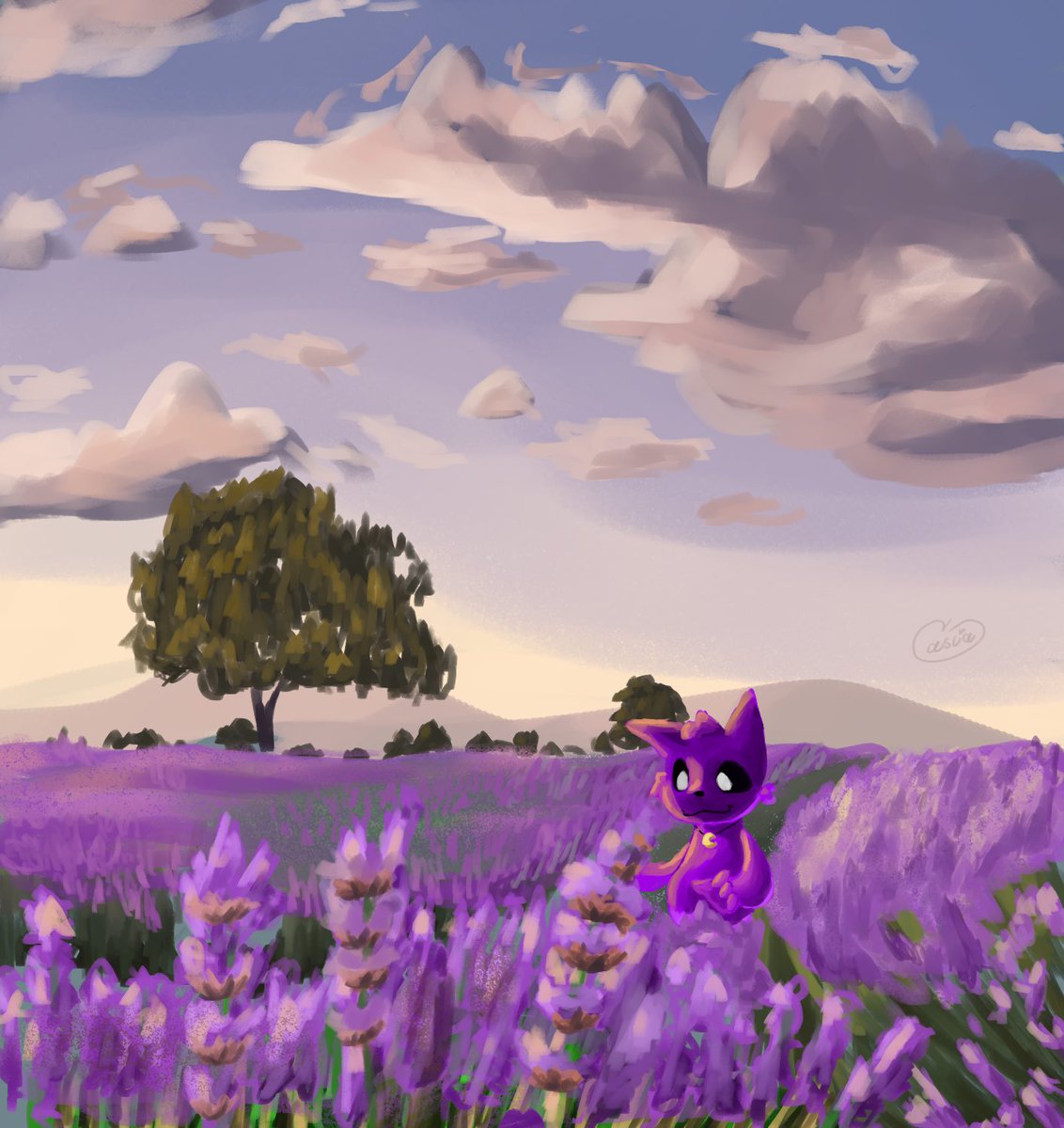 I like this lil guy

#Catnap #PoppyPlaytimeChapter3 #SmilingCritters #SmilingCrittersFanart 

(Time taken 1h50m)