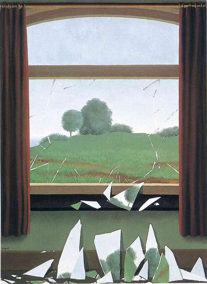 The Key to the Fields / La clef des champs - 1936 #artbots #magritte