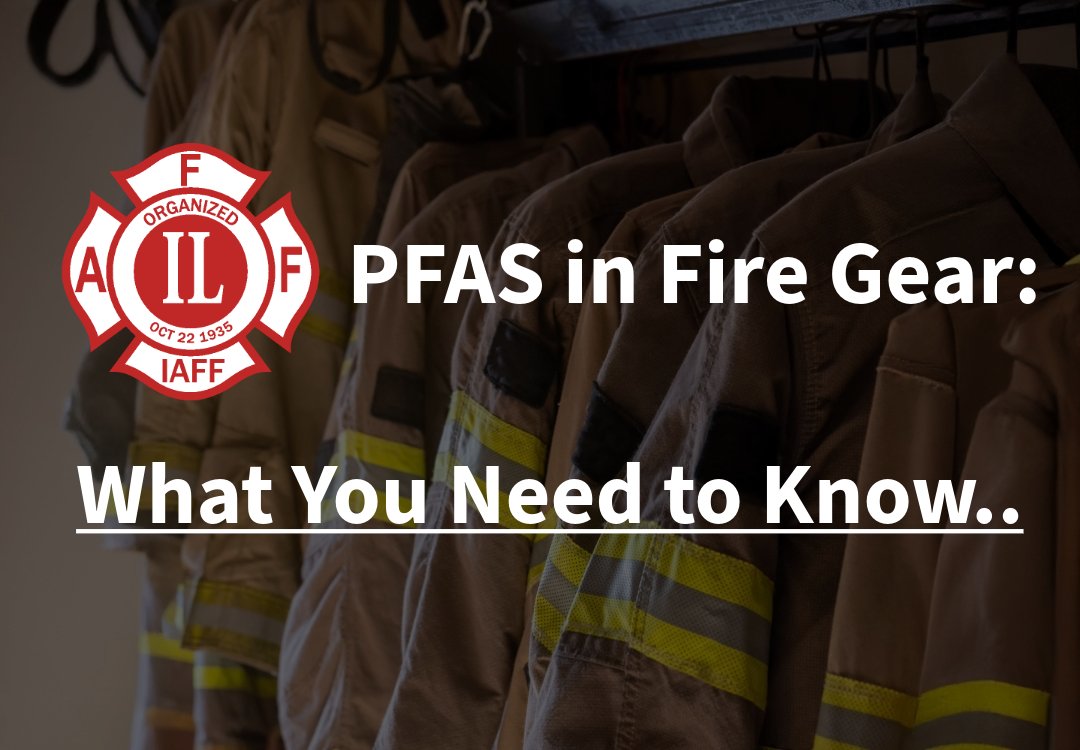AFFI1935's tweet image. Even gear marketed as “PFAS Free” has been found to contain dangerous chemicals. Independent testing by IAFF affiliates has revealed high levels of PFAS, despite manufacturer claims.

When purchasing new gear, don’t take labels at face value. AFFI urges locals to: