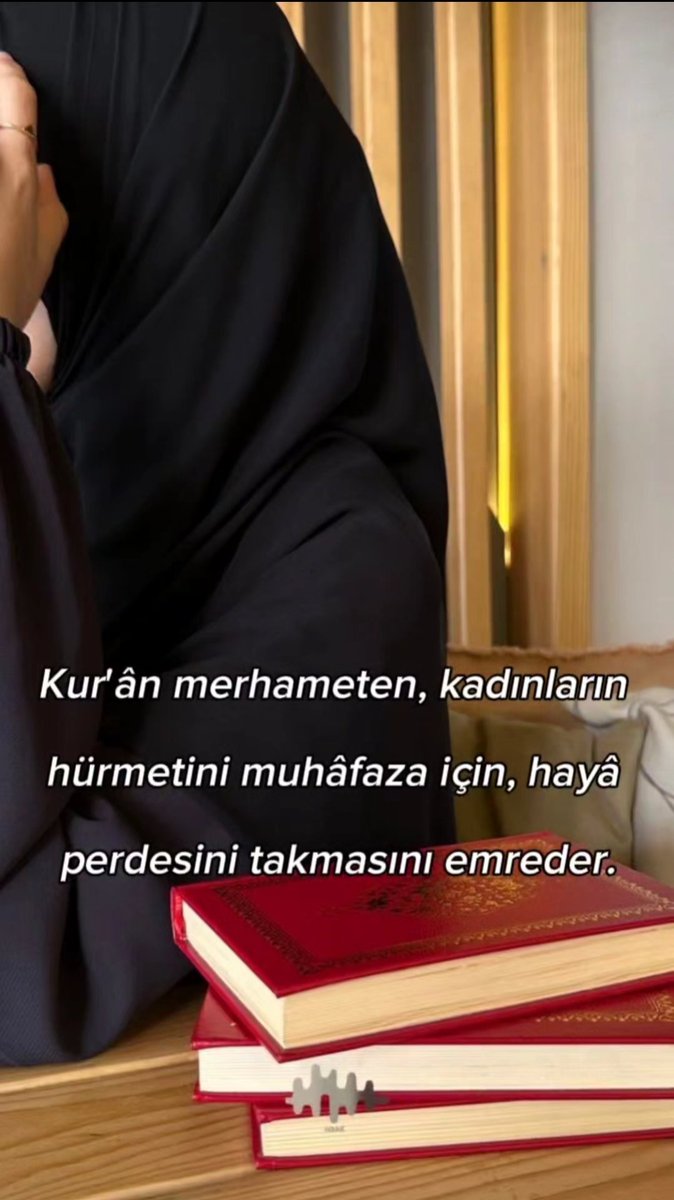 Kur'ân merhameten, kadınların hürmetini muhâfaza için, hayâ perdesini takmasını emreder.
Tâ hevesât-ı rezîlenin ayağı altında o şefkat mâdenleri zillet çekmesinler. 

Âlet-i hevesât, ehemmiyetsiz bir metâ' hükmüne geçmesinler.

(Hâşiye 2)